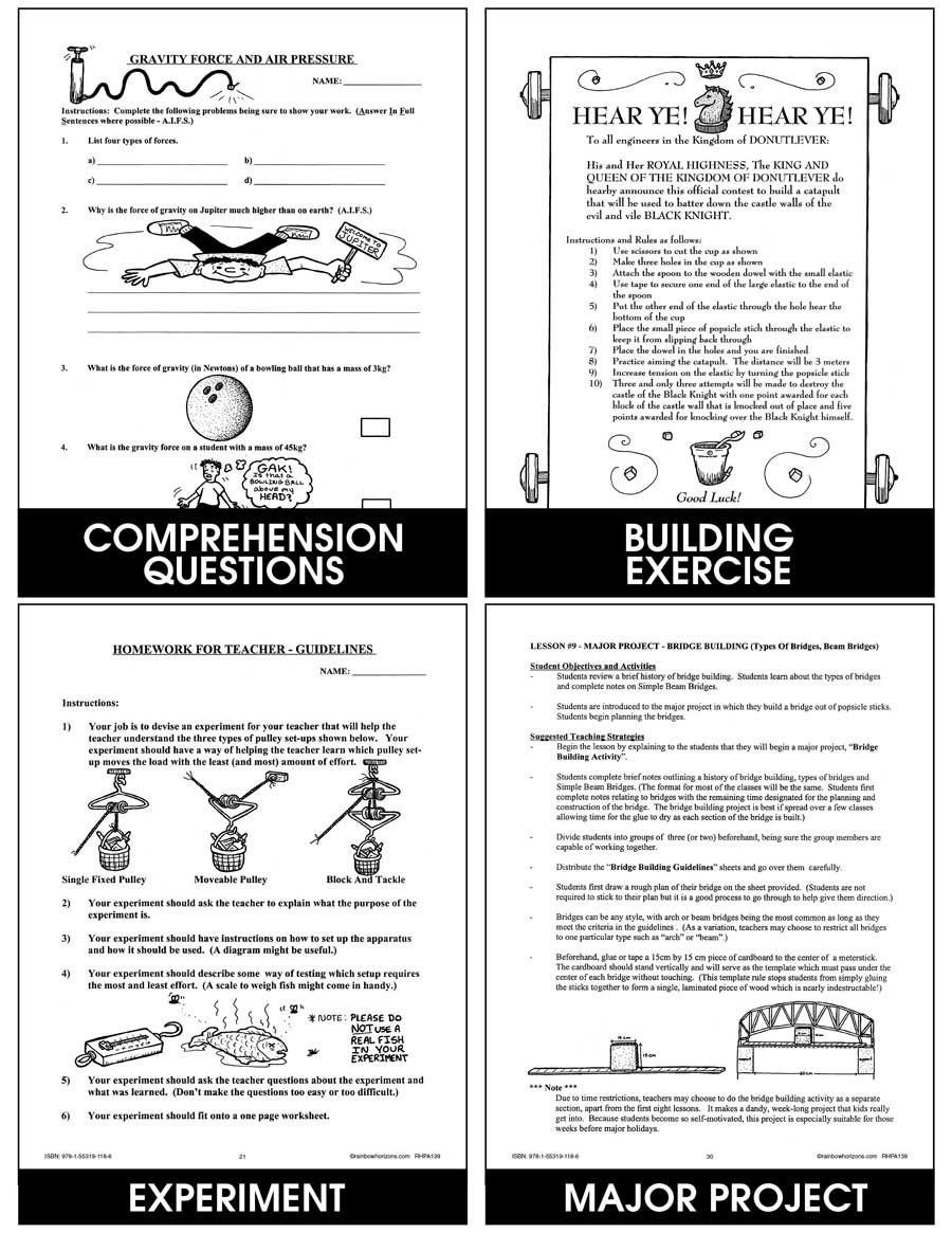 Forces On Structures Gr. 4-7 - eBook